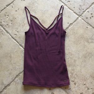 Hollister Ribbed Strappy Tank Top
